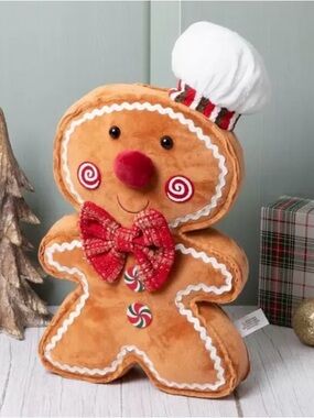 Gingerbread Baker Plush Plush Gingerbread Chef Holiday